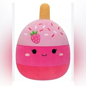 Pama the pink strawberry cake pop 11” Squishmallow